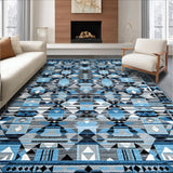 Sophisticated Shades of Abstract Bliss(Blue)