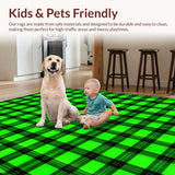 Contemporary Dark Checkered(Green)