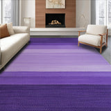Ultra Soft Area Rug, Non Slip, Stain Resistant, Washable Area Rugs for Living Room, Bedroom, Elegant Modern Fluffy Design(Purple)