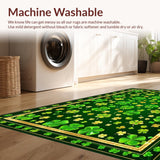 Vivid Rainbow Pot of Gold Design(Green)