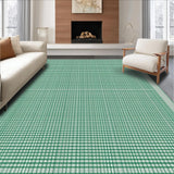 Contemporary Pastel Checkered Harmony(Green)