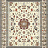 Warmth and Style Cream Brown Area with Rich(Beige)