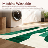 Abstract Irregular Line Composition(Green)