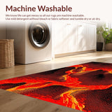 Contemporary Flame Inspired Artwork(Red)