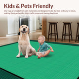 Inviting Layered Plaid Appeal(Green)