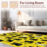 Contemporary Cat Imagery(Yellow)