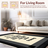 Contemporary Funny Phrase Decor(Beige)