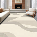 Minimalist Creamy Abstract Lines(Beige)