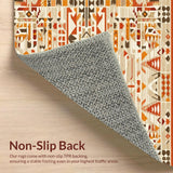 Rustic Woven Trellis Style Accent(Beige)