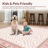 Elegant Seasonal Hues Door Mat(Pink)