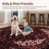 Cozy Earth Tone Trellis Style(Red)