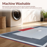 Contemporary Baseball Print in Bold Hues(Gray)