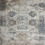 Luxurious Earth Tone Medallion Design(Gray)