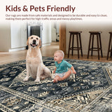 Elegant Ethnic Tapestry Motif(Black)