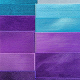 Ultra Soft Area Rug, Non Slip, Stain Resistant, Washable Area Rugs for Living Room, Bedroom, Non-Slip Contemporary Classroom Area Rug(Purple)