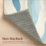 Coastal Harmony Area Serene Tidal Ripple(Beige)