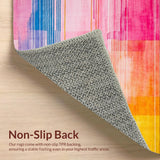 Fluid Hued Linear Motif(Pink)