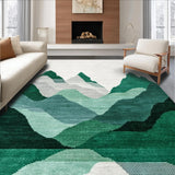 Contemporary Grey Geometric Aesthetics(Green)