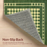 Cozy Earthy Toned Shaggy Design(Green)