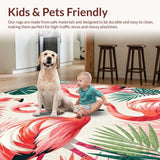 Lush Greenery Flamingo Theme(Pink)