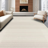 Chic Warm Ivory Striped Motif(Beige)