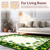 Contemporary Green Themed Bathroom Decor(Green)
