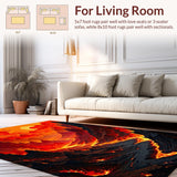 Contemporary Lava Flow Aesthetic(Red)