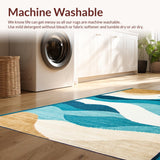 Whimsical Surfboard Motif Floor(Beige)