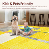 Elegant Tiled Geometry Artistry(Yellow)