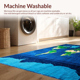 Contemporary Earthy Geometric Visual(Blue)