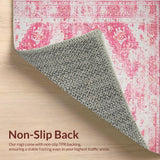 Chic Pastel Distressed Motif(Pink)