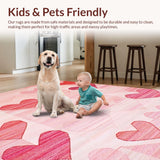 Chic Red Pink Symmetry(Red)