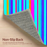 Charming Colorful Geometric Delight(Blue)