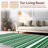 Elegant Green and White Symmetry(Green)