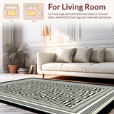 Chic Monochrome Tiled Aesthetic(Black)