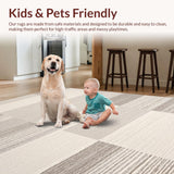 Elegant Solid Taupe Shag Texture(Beige)