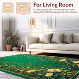 Vibrant Nature Inspired Abstract(Green)