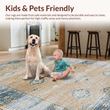 Cozy Brown Ogee Design Element(Beige)