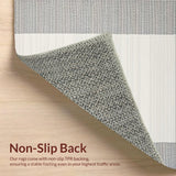 Elegant Cream and Gray Geometric Motif(Beige)