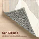 Cloud Dream Area Beige Serenity Abstract Wave Design(Beige)