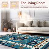 Luxurious Geometric Tiled Arrangement(Blue)