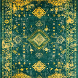 Bright Pastel Symmetrical Composition(Green)