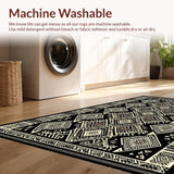 Chic Retro Trellis Aesthetic(Black)