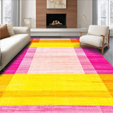Ultra Soft Area Rug, Non Slip, Stain Resistant, Washable Area Rugs for Living Room, Bedroom, Enchanting Fantasy-Inspired Color Scheme(Yellow)