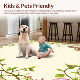 Festive Colorful Rabbit Illustration(Beige)