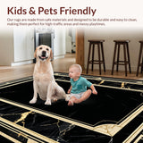 Elegant Marble Inspired Geometry(Black)