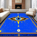 Elegant Gold Geometric Entrance(Blue)