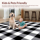 Artful Black and White Layering(Black)