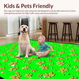 Charming Seasonal Shamrock Motif(Green)