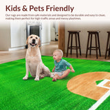 Energetic Sports Motif with White Accents(Green)